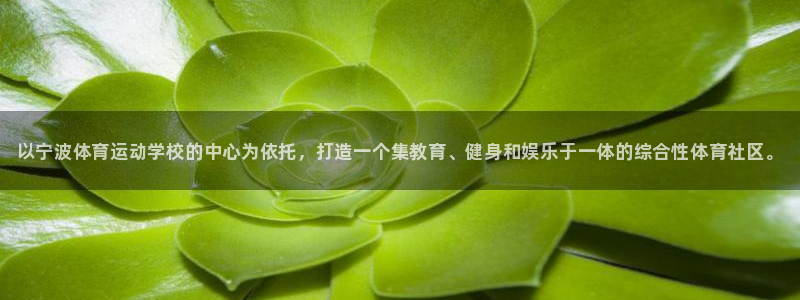 JJB竞技宝官方正版app娱乐：以宁波体育运动学校的